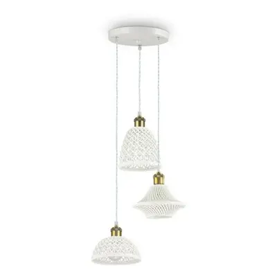 Závěsné svítidlo Ideal Lux Lugano SP3 206875 E27 3x60W