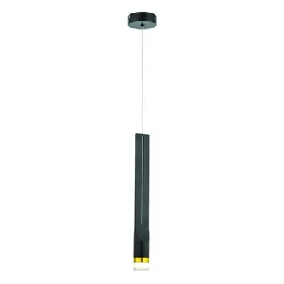 ACA Lighting závěsné svítidlo LED 5W 3000K 300lm ESTRELA černá kov IP20 D6XH228CM ZM26LEDP6BK