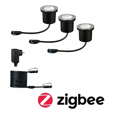 PAULMANN Plug & Shine základní sada zemní svítidlo IP65 RGBW 24V ZigBee 942.75