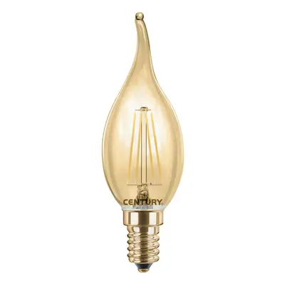 CENTURY LED FILAMENT SVÍČKA PLAMEN EPOCA 4W E14 2200K 320Lm 360d 35x118mm IP20 CEN INVM1C-041422