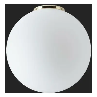 OSMONT 61749 STYX 4 stropní skleněné svítidlo mosaz leštěná / bílá IP65 4000 K 27W LED DALI