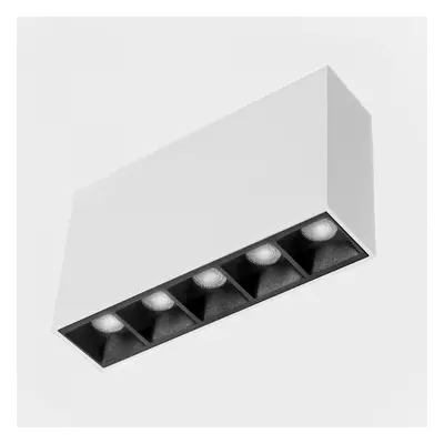 KOHL LIGHTING KOHL-Lighting NSES stropní svítidlo 137x35 mm bílá-černá 10 W CRI 90 2700K Non-Dim