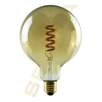 Segula 50666 LED soft koule 125 spirála zlatá E27 6 W (26 W) 260 Lm 1.900 K