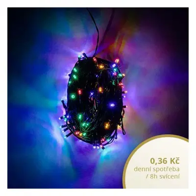 DecoLED LED světelný řetěz, 40 m, multicolor, 200 barevných diod ELSLN340M