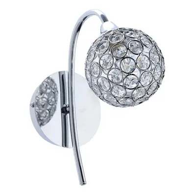 ACA Lighting Crystal nástěnné svítidlo AD2012001W