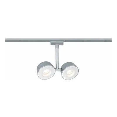 Paulmann URail LED Spot Double Pellet 2x4W chrom mat/bílá stmívatelné 954.71 P 95471