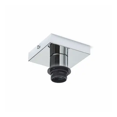 RED - DESIGN RENDL RENDL SOLO SQ stropní základna chrom 230V E27 53W R12584