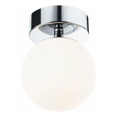 PAULMANN Selection Bathroom LED stropní svítidlo Gove IP44 3000K 230V 5W chrom/satén