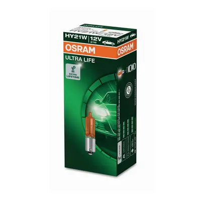 OSRAM HY21W 64137ULT ULTRA LIFE 21W 12V BAW9s