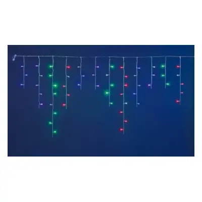 Xmas King LED krápník prodloužitelný, 3x1m, 120 LED multicolor bez napájení