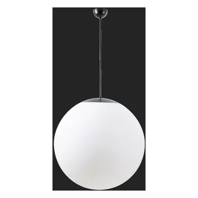 OSMONT 61817 ADRIA P5 závěsné skleněné svítidlo černá / bílá IP40 4000 K 48W LED DALI