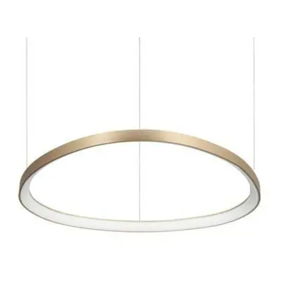 LED Závěsné svítidlo Ideal Lux GEMINI SP D81 ORO 269849 60W 6200lm 3000K IP20 81cm zlaté