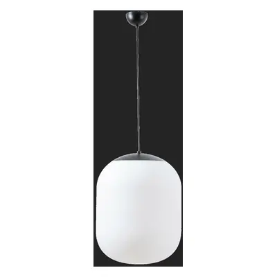 OSMONT 67853 TANIA S1 závěsné skleněné svítidlo černá / bílá IP40 4000 K 27W LED DALI