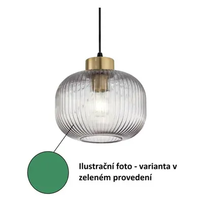 Závěsné svítidlo Ideal Lux Mint-2 SP1 Verde 237428 E27 1x60W IP20 24cm zelené