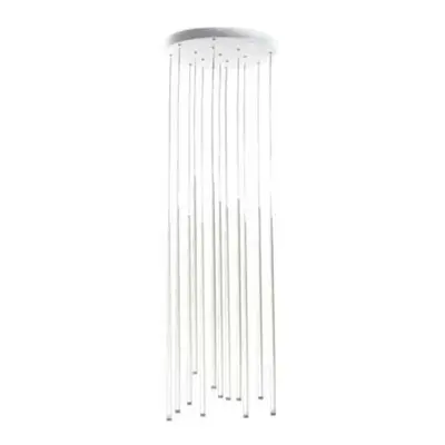 LED Závěsné svítidlo AZzardo Louise 12 white AZ3421 36W 2400lm 3000K IP20 45cm bílé