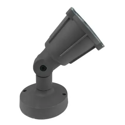 ACA Lighting šedé bodové svítidlo LIGHT230V IP54 GU10 KERTGU10G