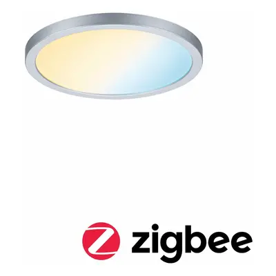 PAULMANN Smart Home Zigbee LED vestavné svítidlo Areo VariFit IP44 kruhové 175mm 13W matný chrom