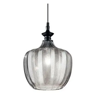 Závěsné svítidlo Ideal Lux LORD SP1 FUME 263649 E27 1x60W IP20 23cm kouřově šedé