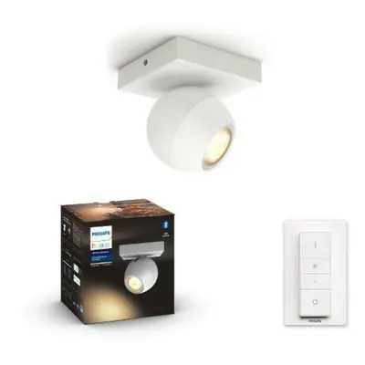 PHILIPS HUE Hue White Ambiance Bodové svítidlo Philips Buckram BT 50471/31/P6 LED GU10 1x5W 350l