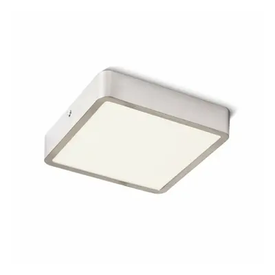 RED - DESIGN RENDL RENDL HUE SQ 17 stropní matný nikl 230V LED 18W 3000K R12813