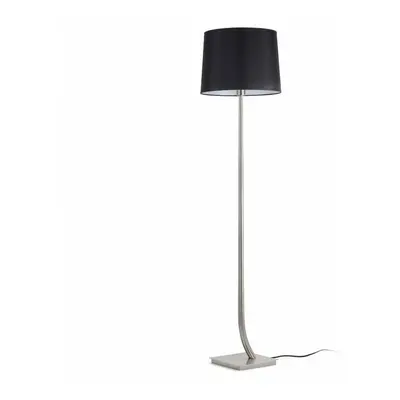 FARO REM matný nikl/černá stojací lampa