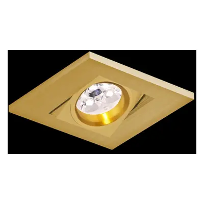 BPM Vestavné svítidlo Aluminio Oro, zlatá, 1x50W, 12V 8086 2000