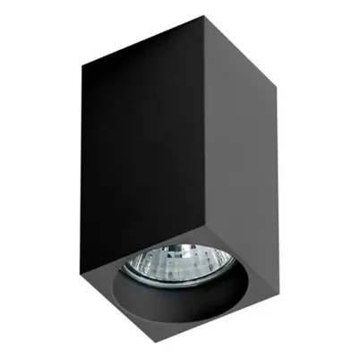 Stropní bodové přisazené svítidlo AZzardo Mini Square black AZ1382 GU10 1x50W IP20 5,6cm hranaté