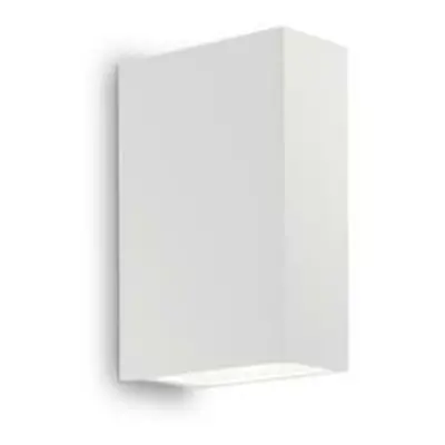 Venkovní nástěnné svítidlo Ideal Lux TETRIS-2 AP2 BIANCO 269221 G9 2x15W IP44 4cm bílé