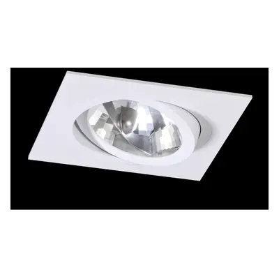 BPM Vestavné svítidlo Aluminio Blanco, bílá, 1x75W, 230V 4250GU