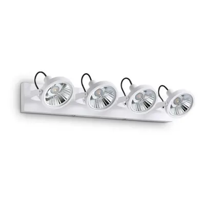 Bodové svítidlo Ideal Lux Glim PL4 Bianco 200217 GU10 4x50W 65cm bílé