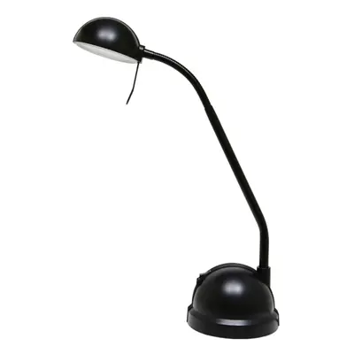 Ecolite Lampa stol. LED, 8W, 630lm, 4000K, černá L460-LED/CR