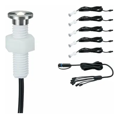 Paulmann Plug&Shine Set vestavné svítidlo MicroPen II IP67 3000K 5x0,22W 936.94 P 93694