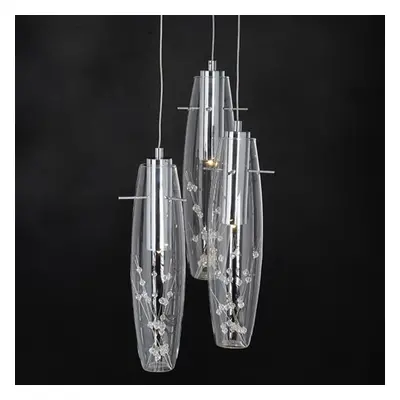 ACA Lighting Crystal LED závěsné svítidlo VANI309LEDP