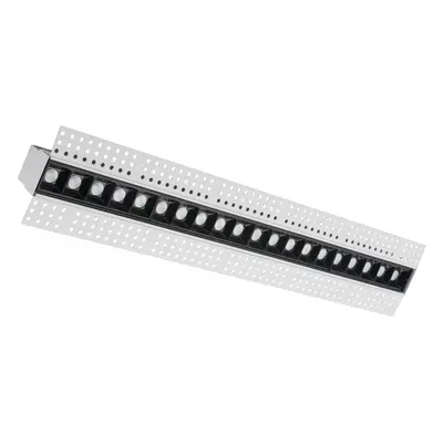 CENTURY MINIMAL Recessed linear LED 20W 3000K 1600lm CRI95 45d INSTALACE MAGNET