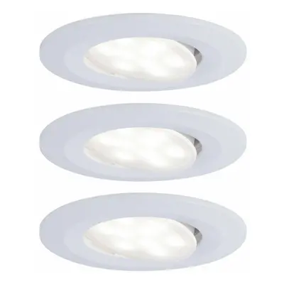 PAULMANN Vestavné svítidlo LED Calla kruhové 3x6,5W bílá mat výklopné 999.31 P 99931