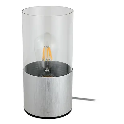 Rabalux stolní lampa Zelkova E27 1x MAX 40W polírovaný hliník 3153