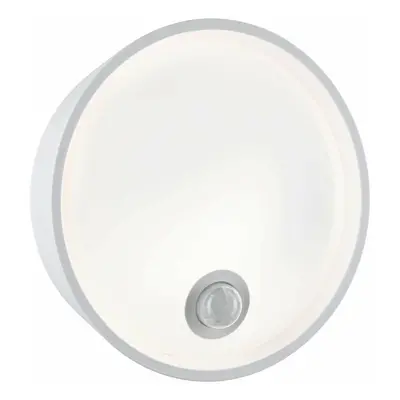 PAULMANN LED venkovní nástěnné svítidlo Platomo pohybové čidlo IP44 kruhové 180mm 3000K 14,5W 23