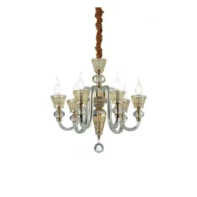 Závěsný lustr Ideal Lux Strauss SP6 140605