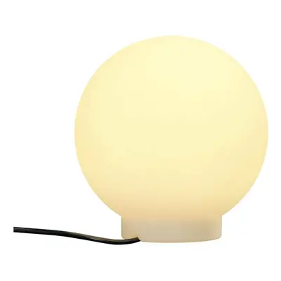 SLV BIG WHITE ROTOBALL FLOOR 25, venkovní stojací lampa, TC-(D,H,T,Q)SE, IP44, koule, bílá, pr. 