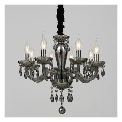 ACA Lighting Crystal závěsné svítidlo BLK82048PSGC