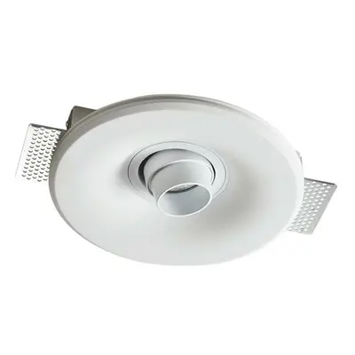 ACA Lighting Gypsum zapuštěné bodové sádrové svítidlo G90401C