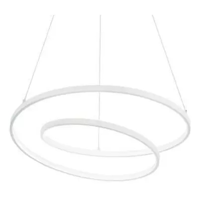 LED Závěsné svítidlo Ideal Lux OZ SP D60 BIANCO 253671 47W 5000lm 3000K 60cm bílé