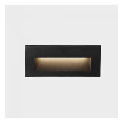 KOHL LIGHTING KOHL-Lighting MAILBOX zapuštěné svítidlo do zdi 137x82 mm černá 4 W CRI 80 3000K N