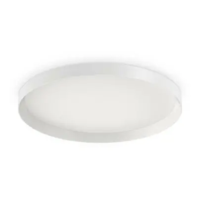 LED Stropní přisazené svítidlo Ideal Lux FLY PL D60 4000K 270319 50W 8400lm 4000K IP40 60cm bílé