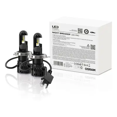 OSRAM H4 NIGHT BREAKER LED Profi-Set +230% více světla 2ks homologace 64193DWNB-FB