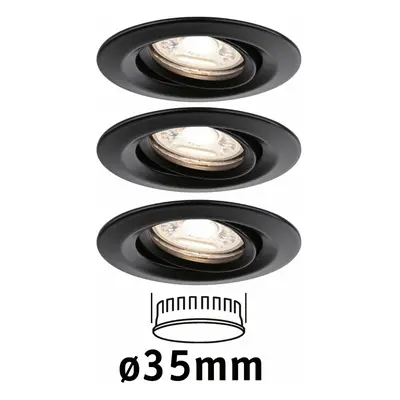 PAULMANN LED vestavné svítidlo Easy Dim Nova Mini Plus Coin základní sada výklopné 66mm 15° Coin