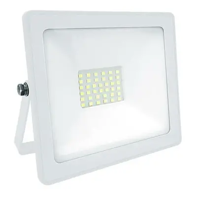 ACA Lighting bílá LED SMD reflektor IP66 30W 3000K 2400Lm 230V Ra80 Q3030W