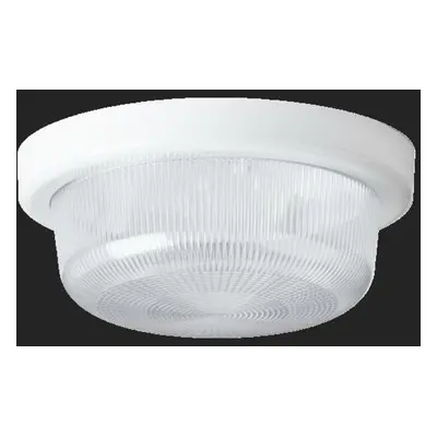 OSMONT 57241 ELEKTRA 3 L stropní/nástěnné průmyslové plastové svítidlo bílá IP54 3000 K 8W LED