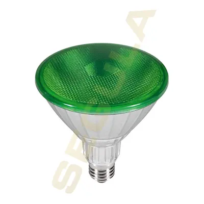 Segula 50763 LED reflektorová žárovka PAR 38 zelená E27 18 W (120 W) 660 Lm 40d