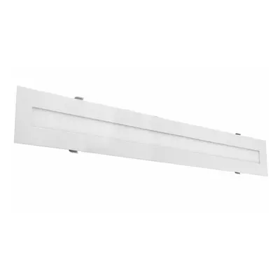 CENTURY LED panel P-QUADRO zapuštěný do SDK. 1200x100x8mm 36W 3000K 1476Lm 120d IP20.